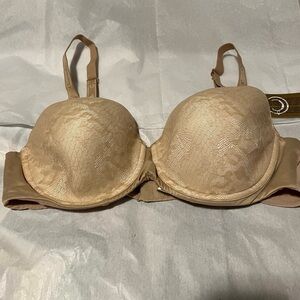 NWT Chantelle Sexy Shaping T-shirt Bra Full Coverage Nude 3781 38C